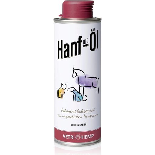 VETRIHEMP Olej konopny dla zwierząt domowych bio - 250 ml