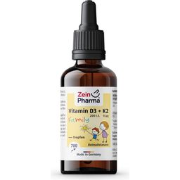 D3-vitamin 200 NE + K2 15 µg Családi csepp - 20 ml
