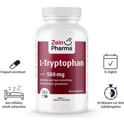 ZeinPharma L-tryptofan 500 mg - 180 kapslí