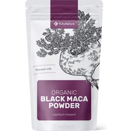 FutuNatura Black Maca Powder, luomu - 500 g