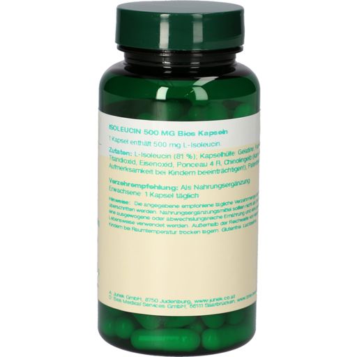 bios Naturprodukte Izoleucin 500 mg - 100 kapszula