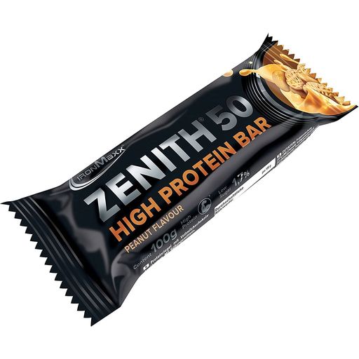 50% Zenith High Protein Bar - Paquet de 12 Barres - Arachide