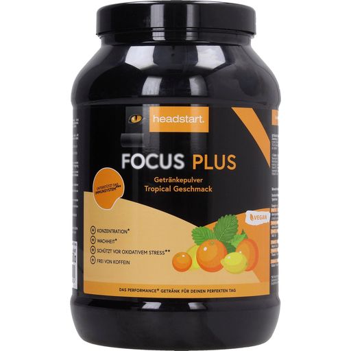 Headstart Focus Plus Polvere - Frutti Tropicali - 1500 g