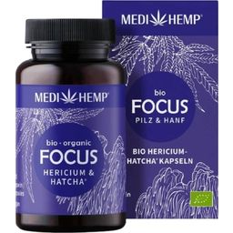 MEDIHEMP FOCUS Hericium-HATCHA Kapseln Bio