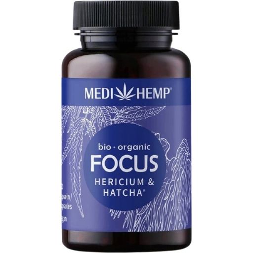 MEDIHEMP FOCUS Hericium-HATCHA organske kapsule - 120 kaps.