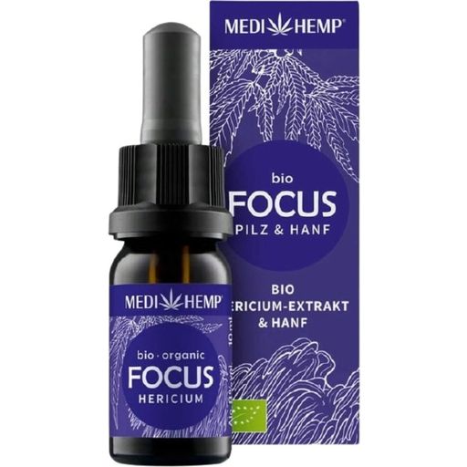 MEDIHEMP Bio FOCUS Hericium Hemp Extract - 10 ml