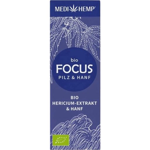 MEDIHEMP Екстракт от био коноп FOCUS Hericium - 10 мл