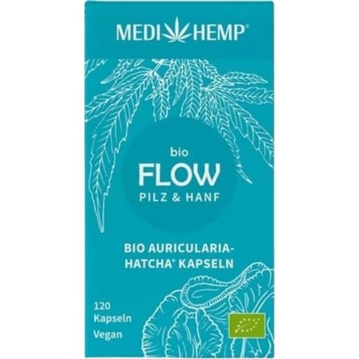 FLOW - Auricularia & HATCHA in Capsule, Bio - 120 capsule