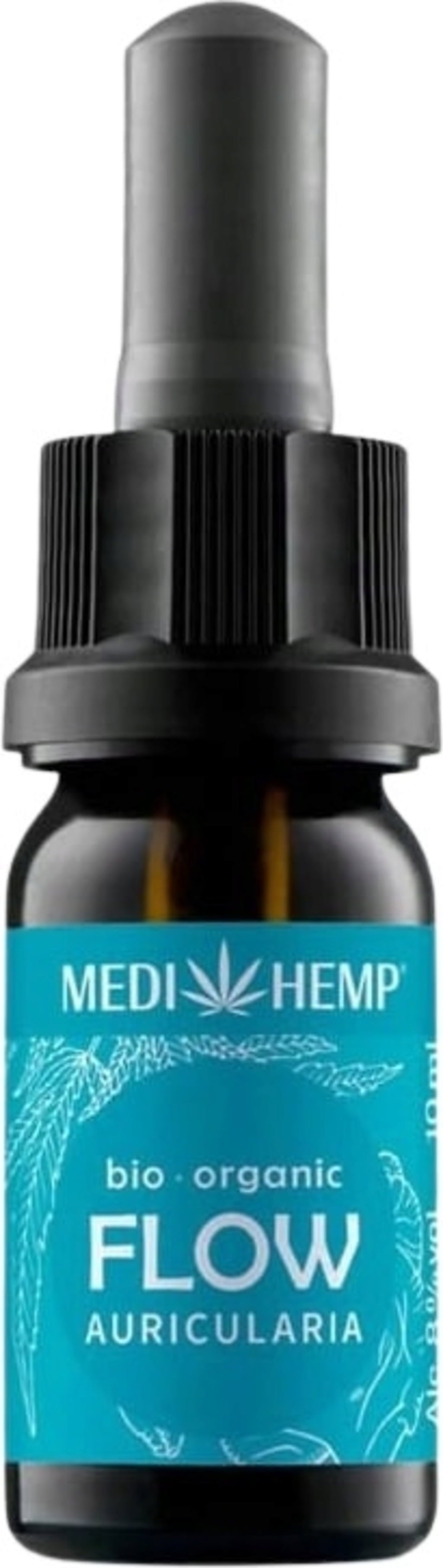 MEDIHEMP Bio konopný extrakt FLOW Auricularia - 10 ml