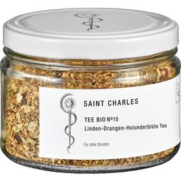 Saint Charles N°10 - Bio Hársfa-Narancs-Bodzavirág tea - 50 g