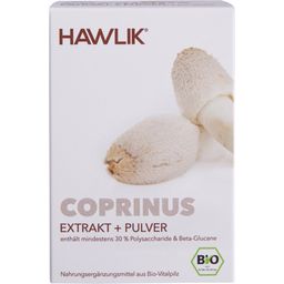 Coprinus ekstrakt + Coprinus v prahu - organske kapsule