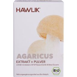 Agaricus extrakt + Pulver Kapslar Ekologiska