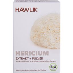 Hawlik Hericium ekstrakt + proszek kapsułki bio