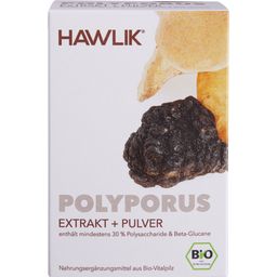 Polyporus ekstrakt + proszek kapsułki bio