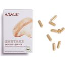 Shiitake ekstrakt + prah - organske kapsule - 60 kaps.