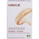 Shiitake ekstrakt + Shiitake v prahu - organske kapsule
