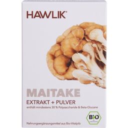 Hawlik Maitake Extrakt + Pulver Kapseln Bio