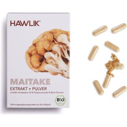Hawlik Bio Maitake Extract + Poeder Capsules  - 60 Capsules