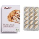 Maitake ekstrakt + Maitake  v prahu - organske kapsule - 60 kaps.