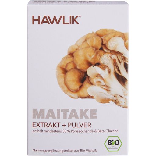 Maitake Extract + Organic Powder Capsules - 120 capsules