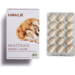 Maitake Extract + Organic Powder Capsules - 120 capsules