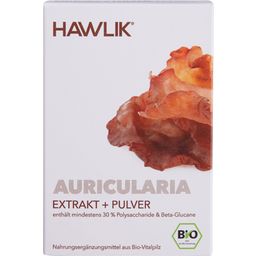 Bio extrakt + prášok z huby Auricularia v kapsulách