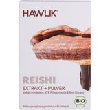 Hawlik Reishi Extrakt + Pulver Kapseln Bio