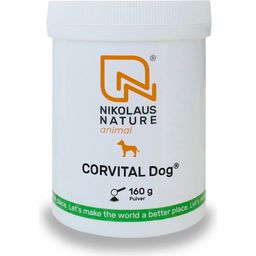 Nikolaus Nature animal CORVITAL® Dog -jauhe - 160 g