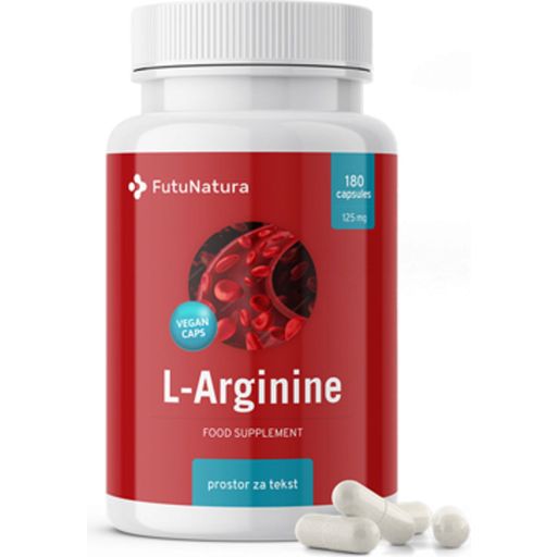 FutuNatura L-arginin - 180 kapslí