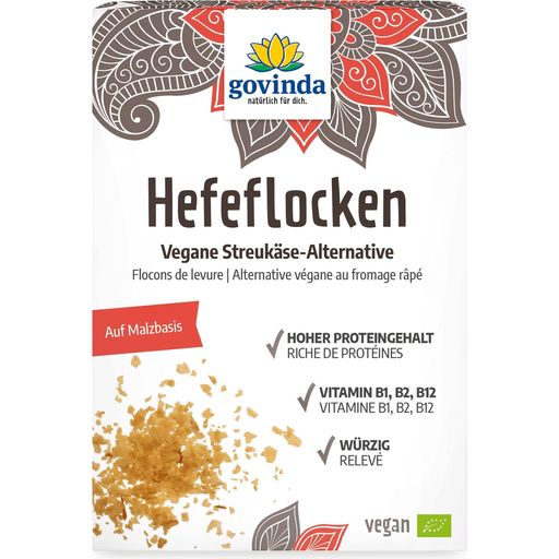 Govinda Malt-Based Yeast Flakes, Organic - 100 g