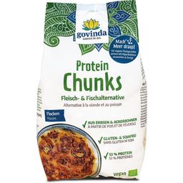 Govinda Protein Chunks Flakes, Bio - 125 g