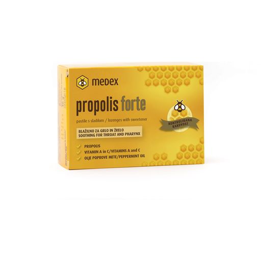 Medex Propolis Forte Lozenges - 18 compresse orosolubili