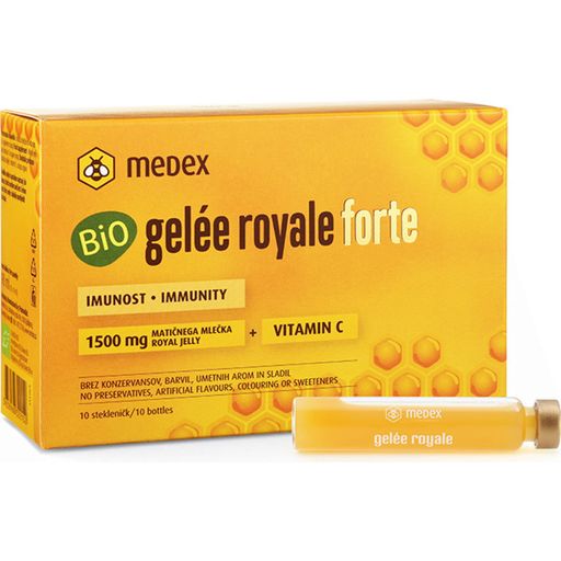 Medex Gelee Royale forte, luomu - 90 ml