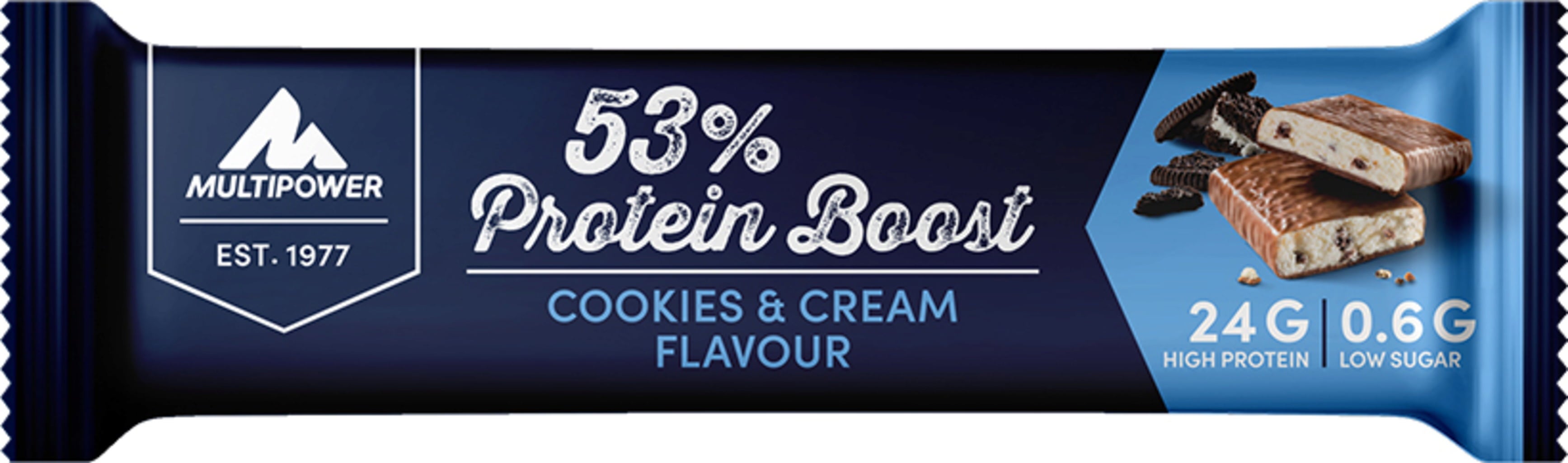 53% Protein Boost, Cookies and Cream (50 g)