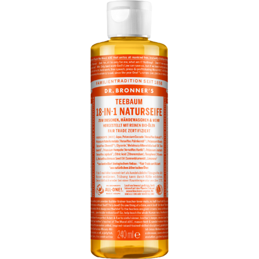 DR. BRONNER'S Sapone Naturale 18in1 - Tea Tree - 240 ml