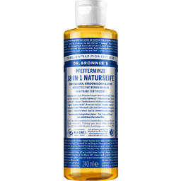 DR. BRONNER'S Sabonete Natural 18em1 Hortelã-Pimenta - 240 ml