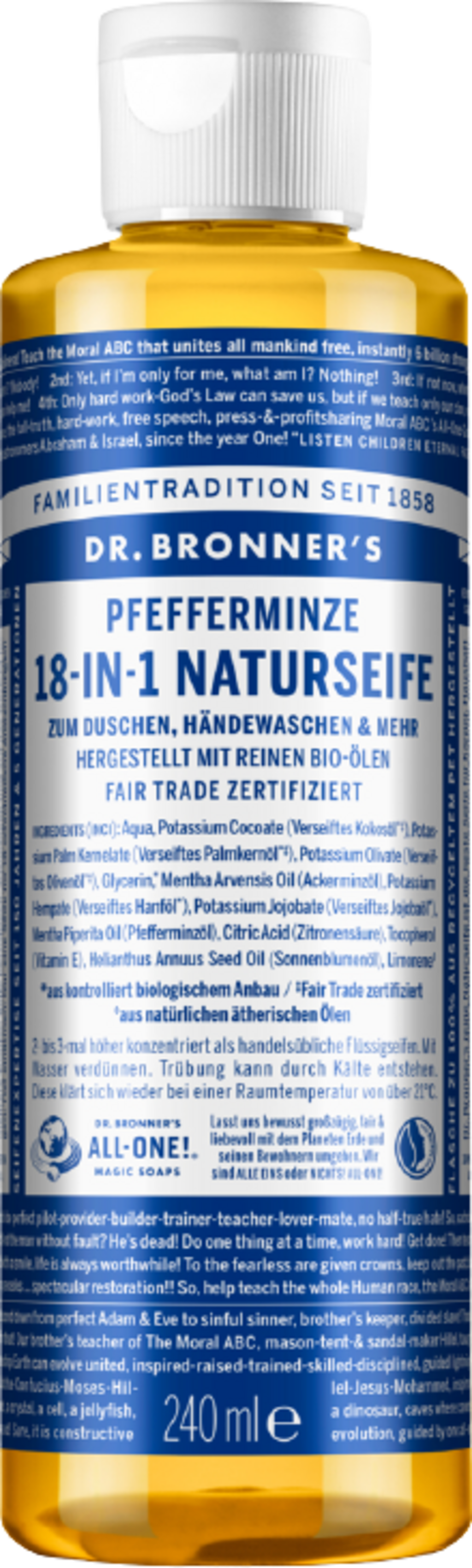 DR. BRONNER'S 18in1 Borsmenta natúrszappan