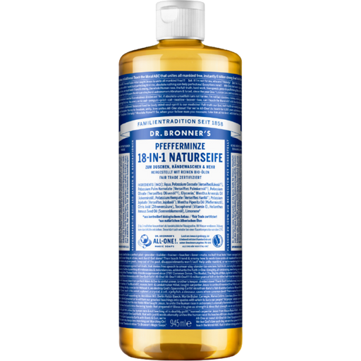 DR. BRONNER'S 18in1 Natural Peppermint Soap - 945 ml