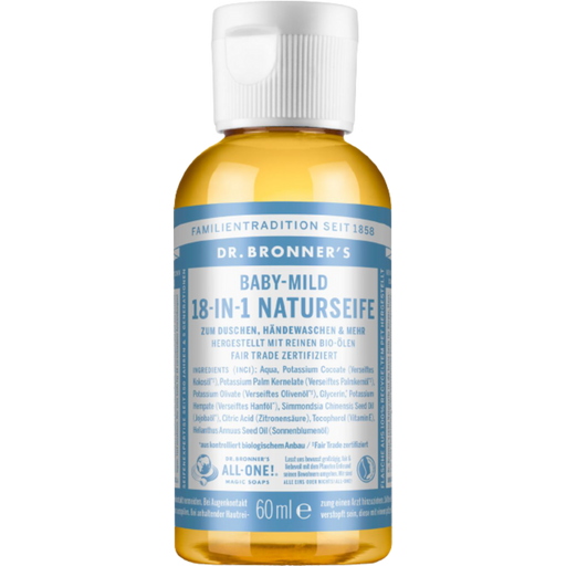 DR. BRONNER'S 18in1 Natural Baby Mild Soap - 60 ml