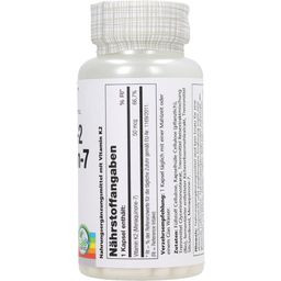 Solaray K2-vitamin (menakinon-7) - 30 veg. kapslar