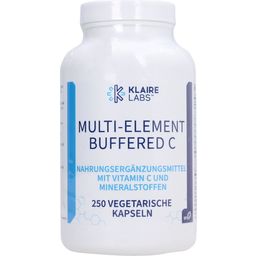 Klaire Labs Multi-Element Buffered C - 250 cápsulas vegetales