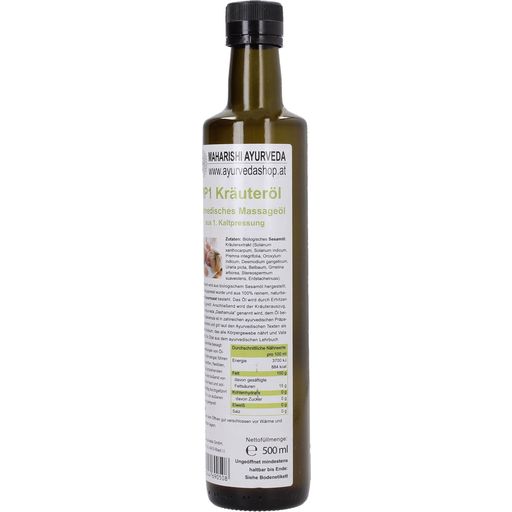 Maharishi Ayurveda Sezamový olej s bylinkami MP1 - 500 ml