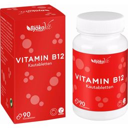 BjökoVit Vitamina B12 - Compresse Masticabili - 90 compresse masticabili