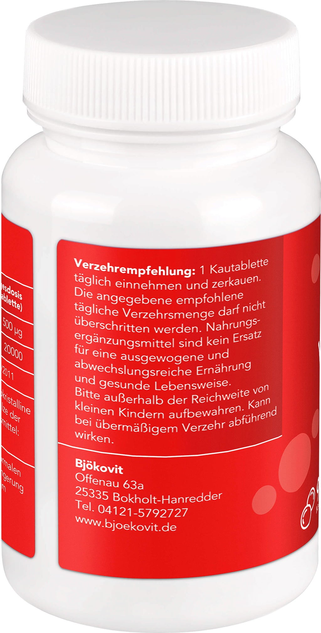 BjökoVit Vitamine B12 Kauwtabletten - 90 Kauwtabletten