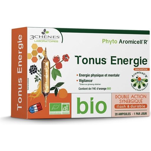 3 Chenes Laboratories Tonus Energy Ampoules Organic - 200 ml