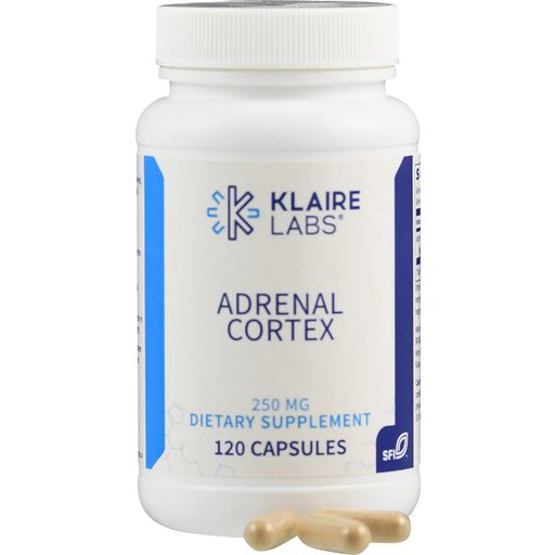 Klaire Labs Adrenal Cortex - 120 gélules veg.