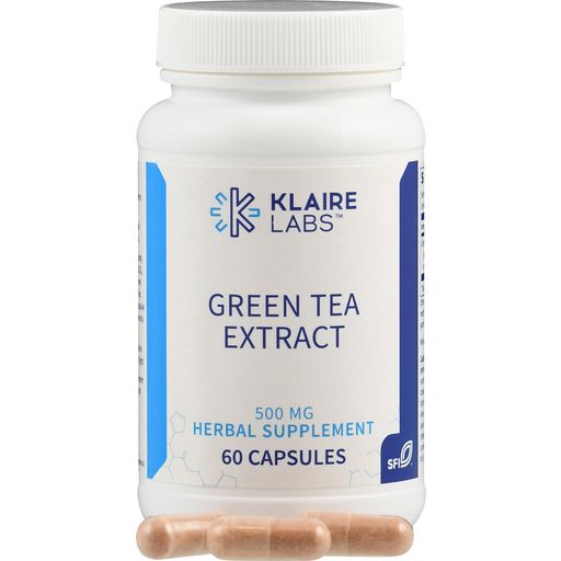 Klaire Labs Ekstrakt z zielonej herbaty - 60 Kapsułek roślinnych