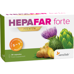 Sensilab Hepafar Forte Premium Kapslar - 30 Kapslar