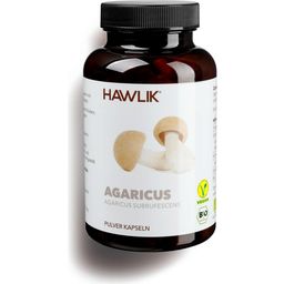 Hawlik Agaricus Powder Capsules Organic - 120 capsules