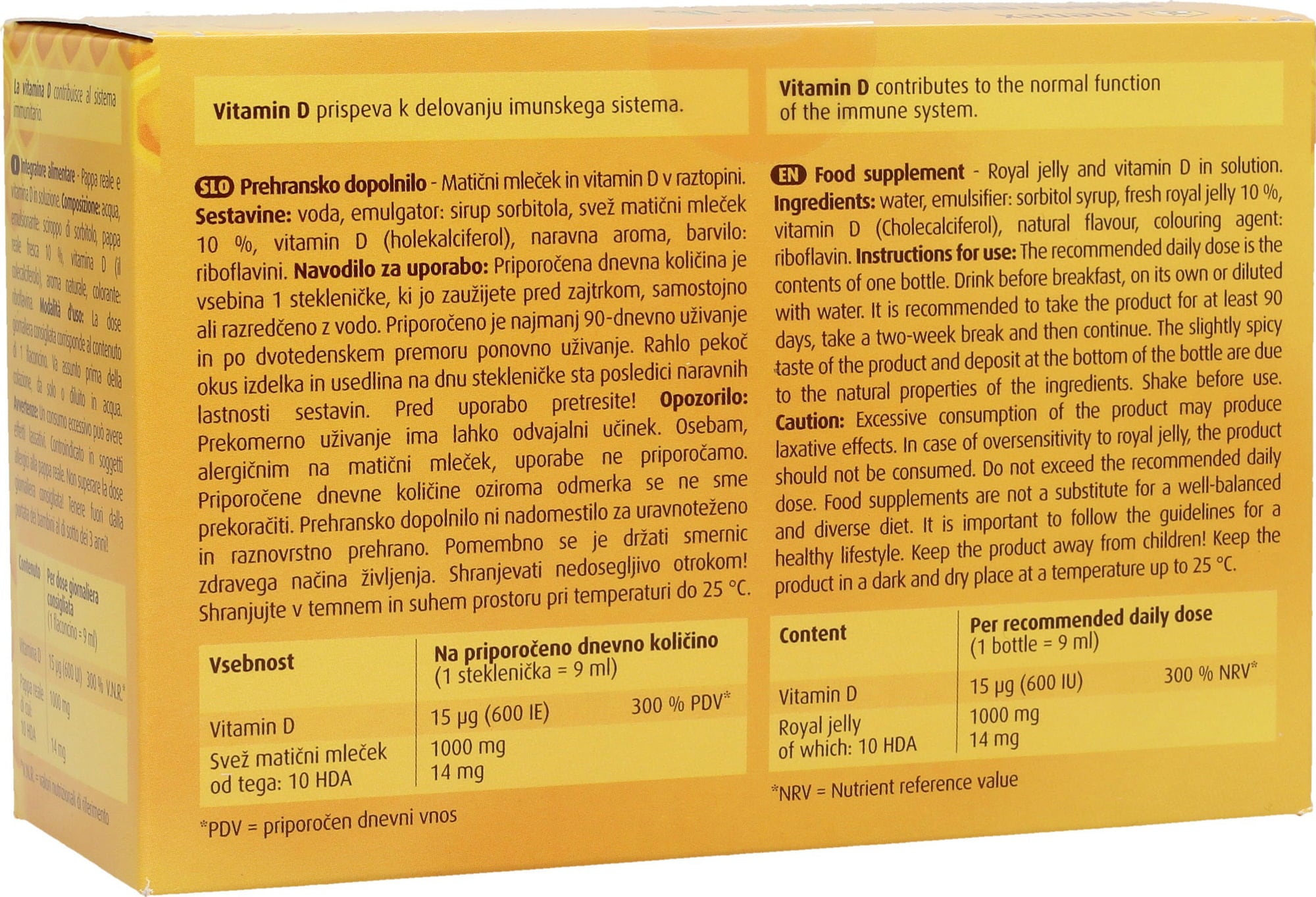 Medex Gelée Royale Super + Vitamin D - 90 ml